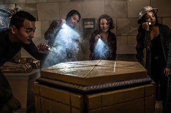 Raiding the tomb